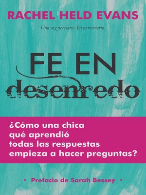 cover image of Fe en desenredo